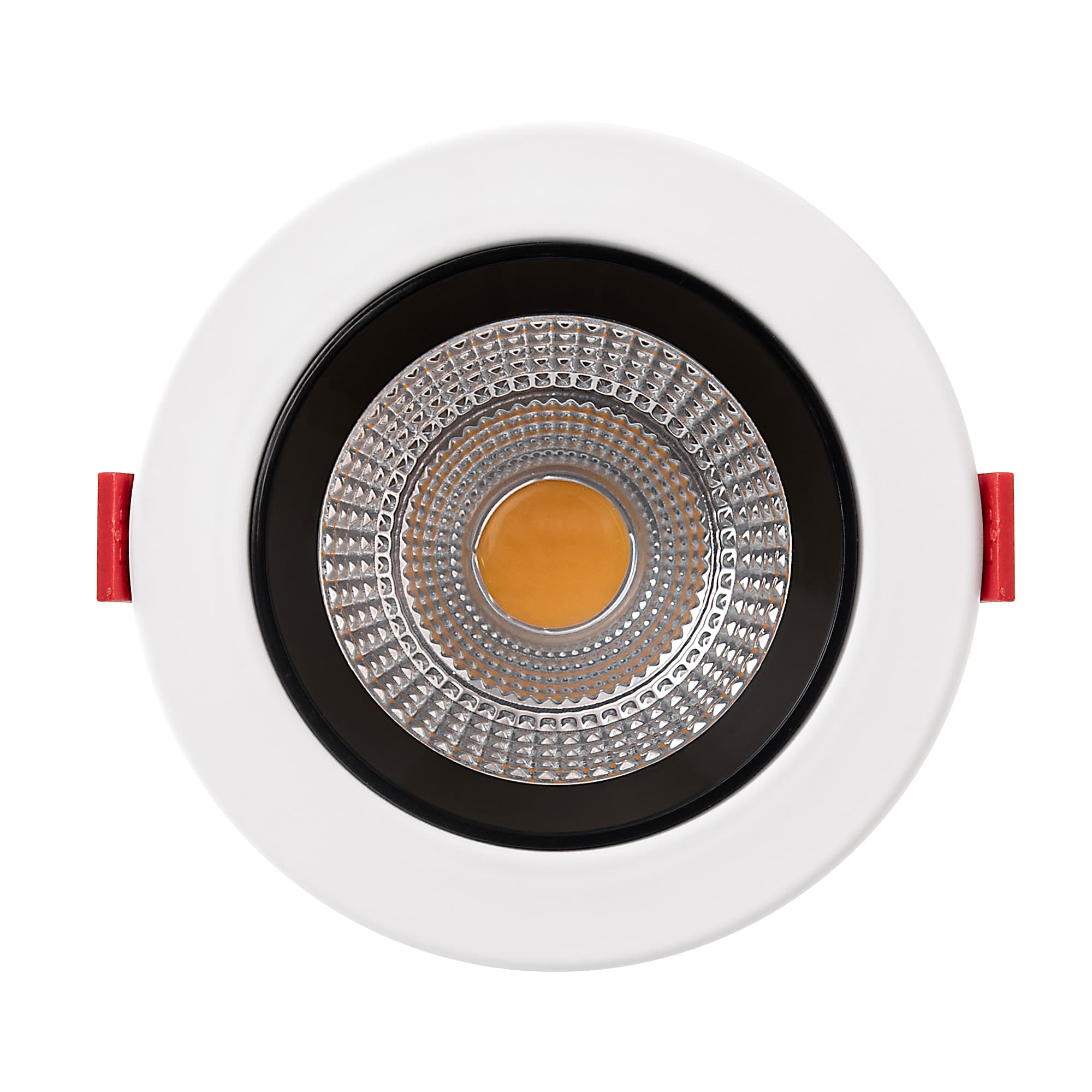 Lampu Downlight DCOB LED Tersembunyi Bentuk Bulat Fe